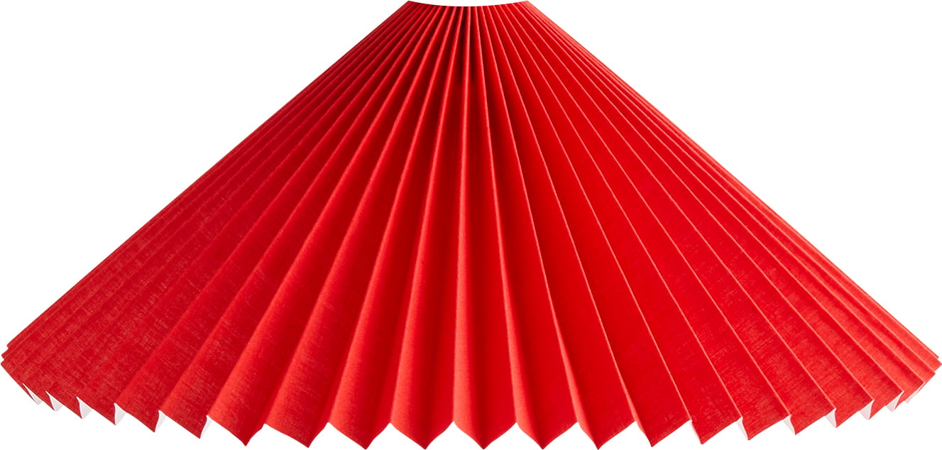Matin Lampenschirm 38 cm rot