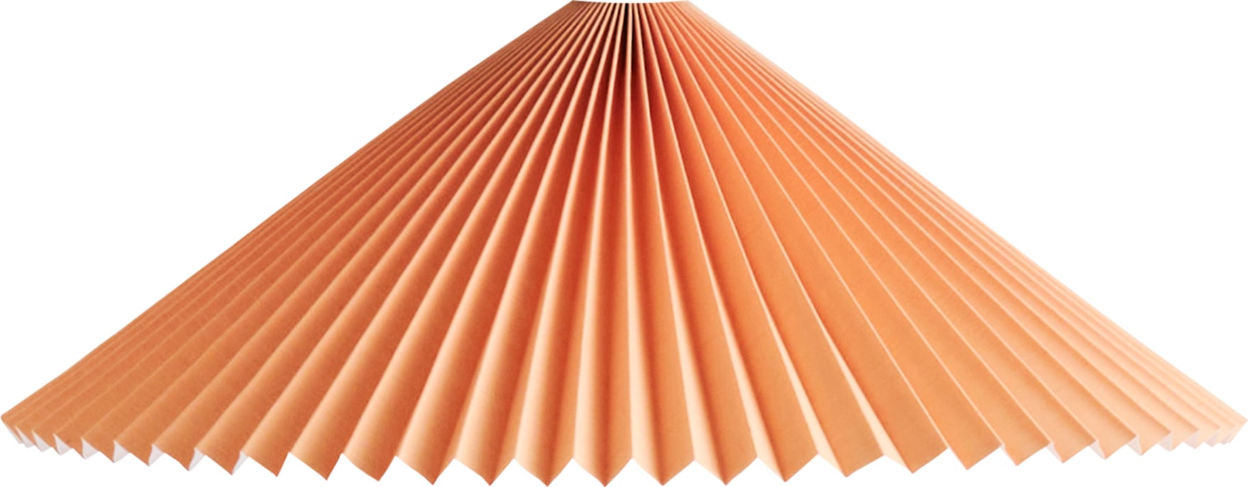 Matin Lampenschirm 50 cm pfirsichfarbig