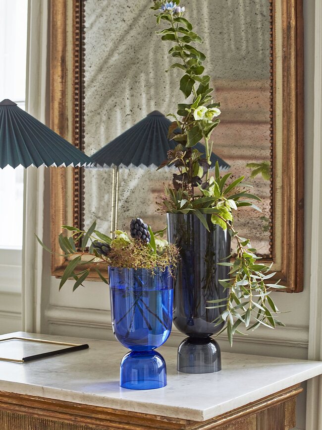 Matin Stolna Lampa 38 cm tamnozelena polirani mjed