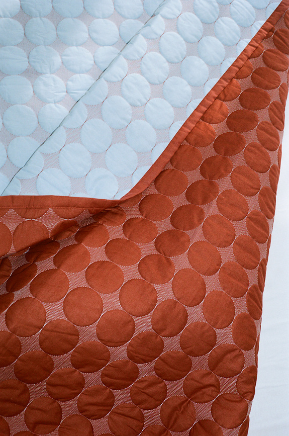 Mega Dot Plaid 260 x 260 cm, vert marin