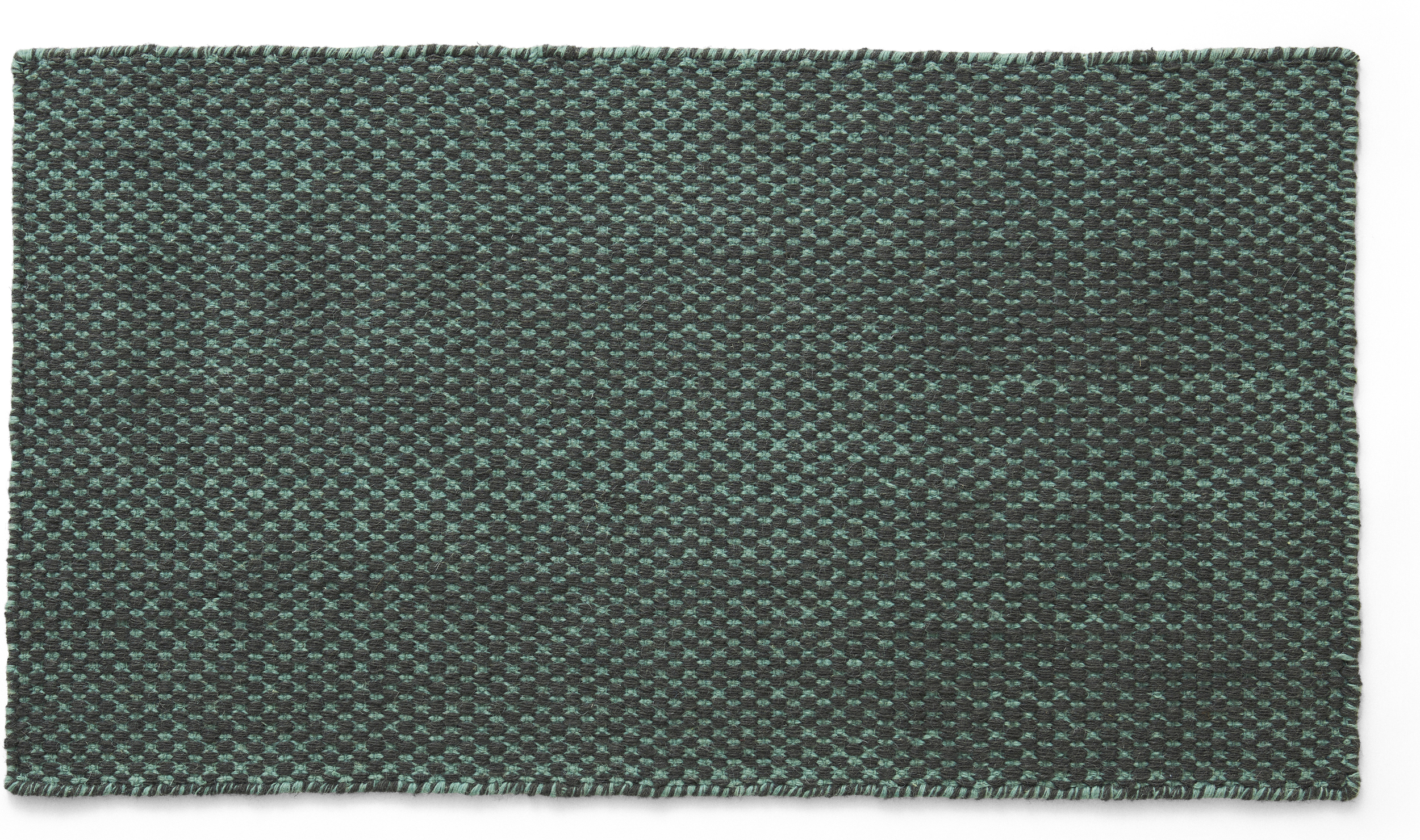 Moiré Mat Fußmatte 52 x 95 cm, smaragdgrün
