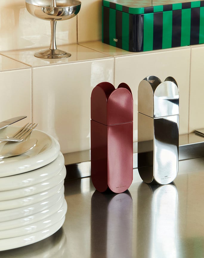 Molinillo para sal o pimienta Arcs, azul marino