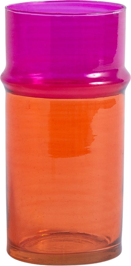 Moroccan Vaza 20,5 cm narančasto-ružičasta
