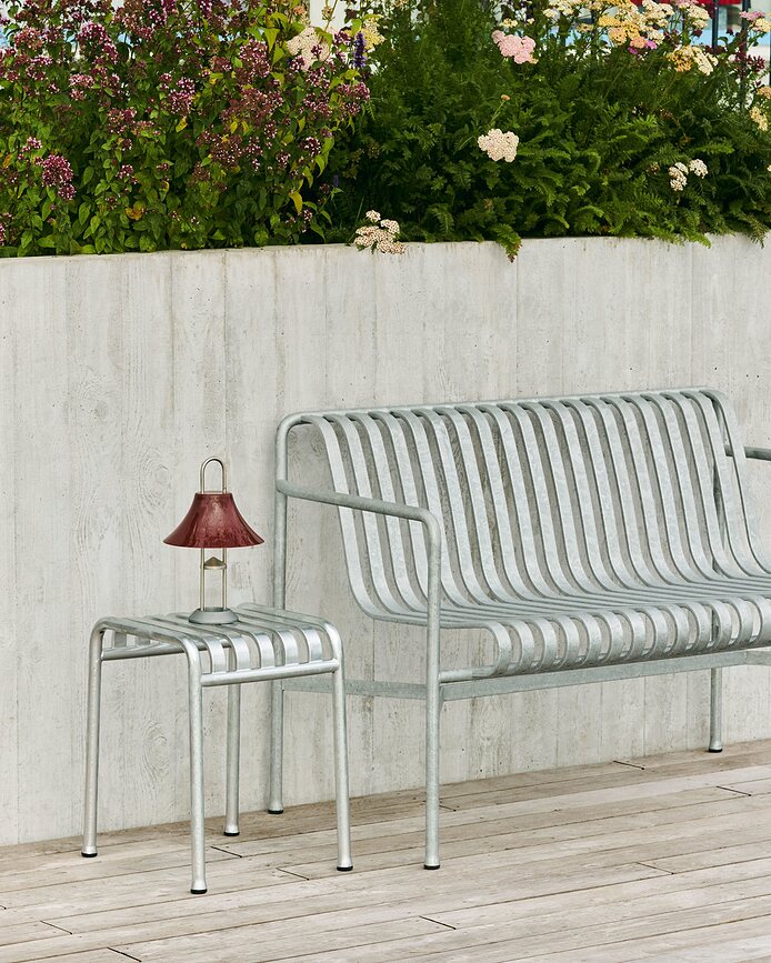 Mousqueton Lampe sans fil, acier inoxydable brossé