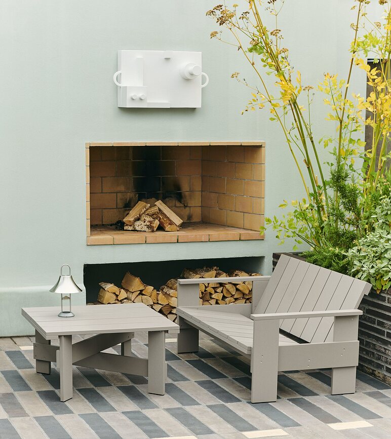 Mousqueton Φωτιστικό ασύρματο, μπορντό