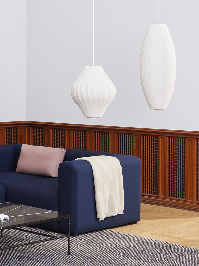 Nelson Κρεμαστό Φωτιστικό Pear Crisscross Bubble, μέγεθος M