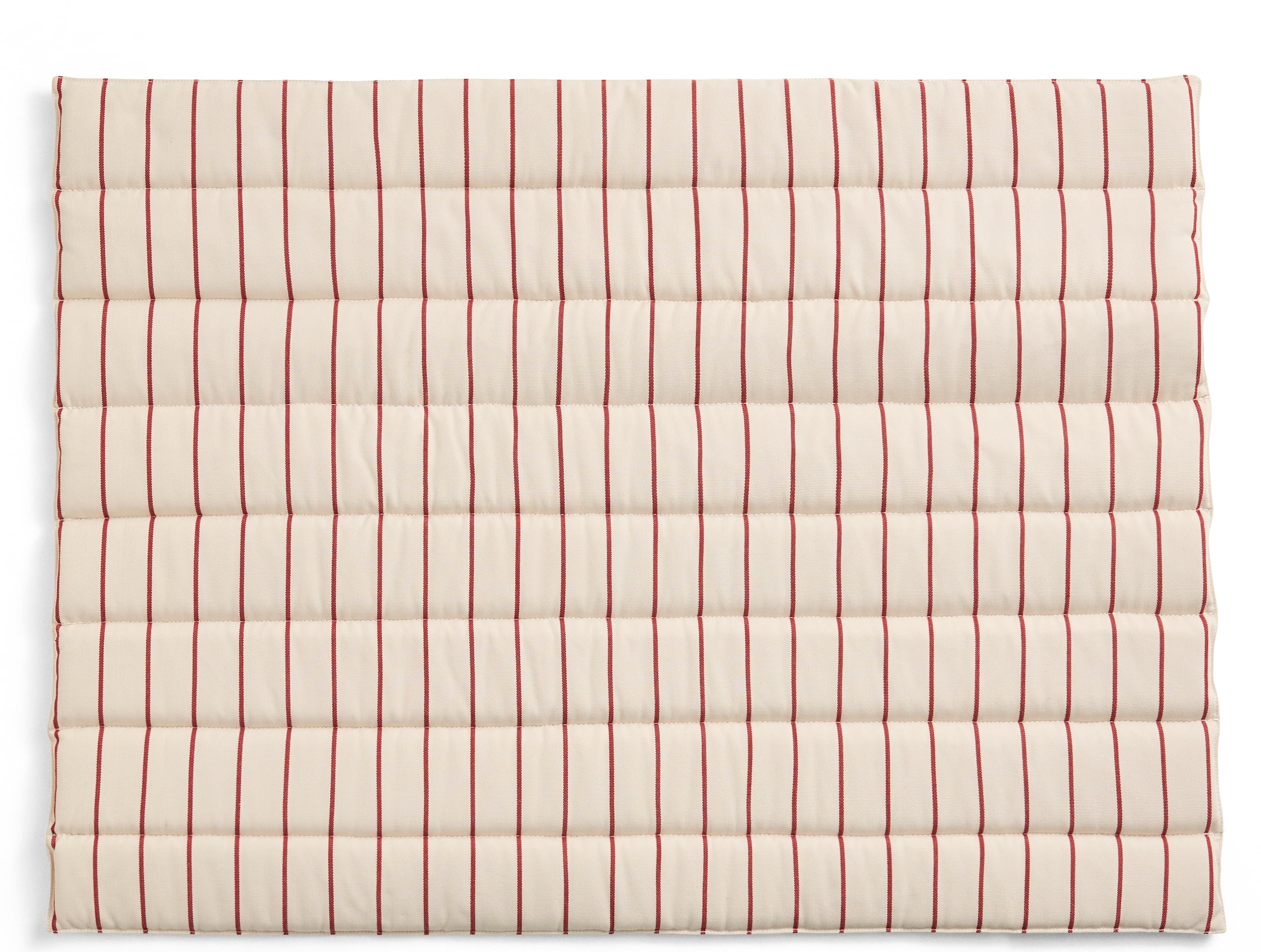 Outdoor Market Gartensofa-Kissen gestreift, 107 x 81 cm, beige