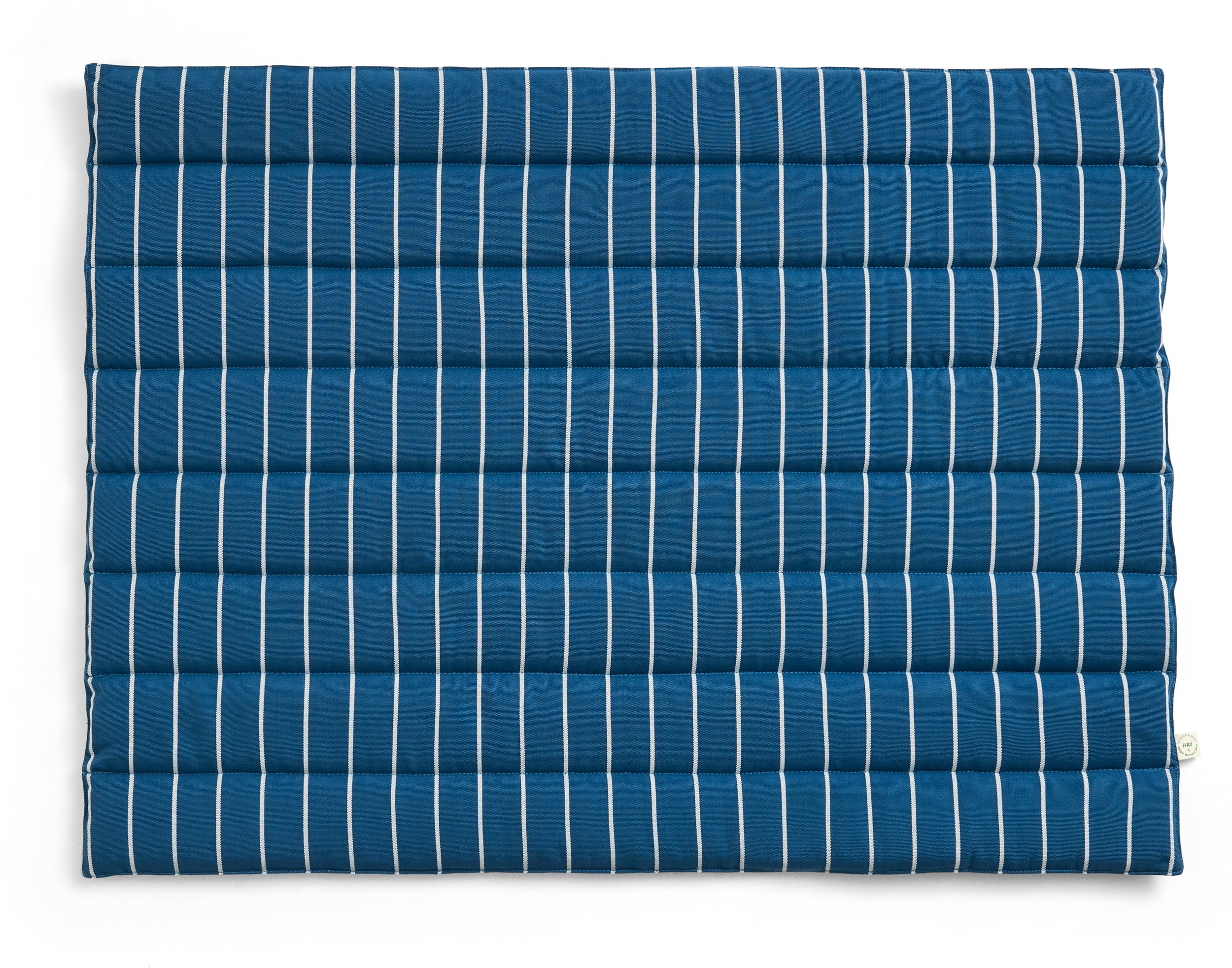 Outdoor Market Gartensofa-Kissen gestreift, 107 x 81 cm, blau