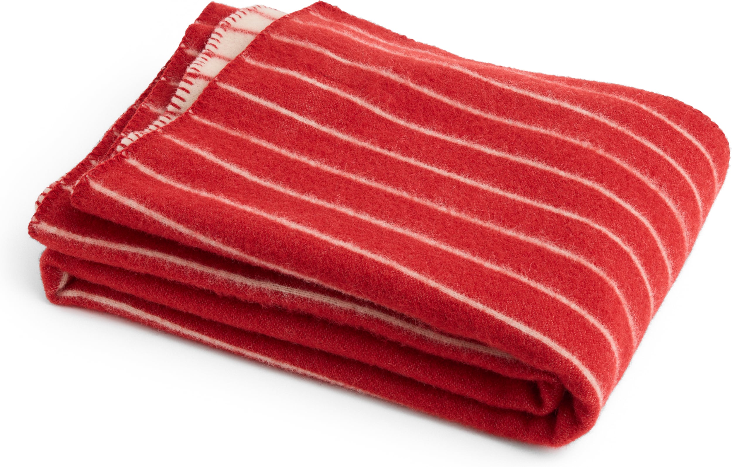 Outdoor Market Picknickdecke gestreift 130 x 180 cm, rot