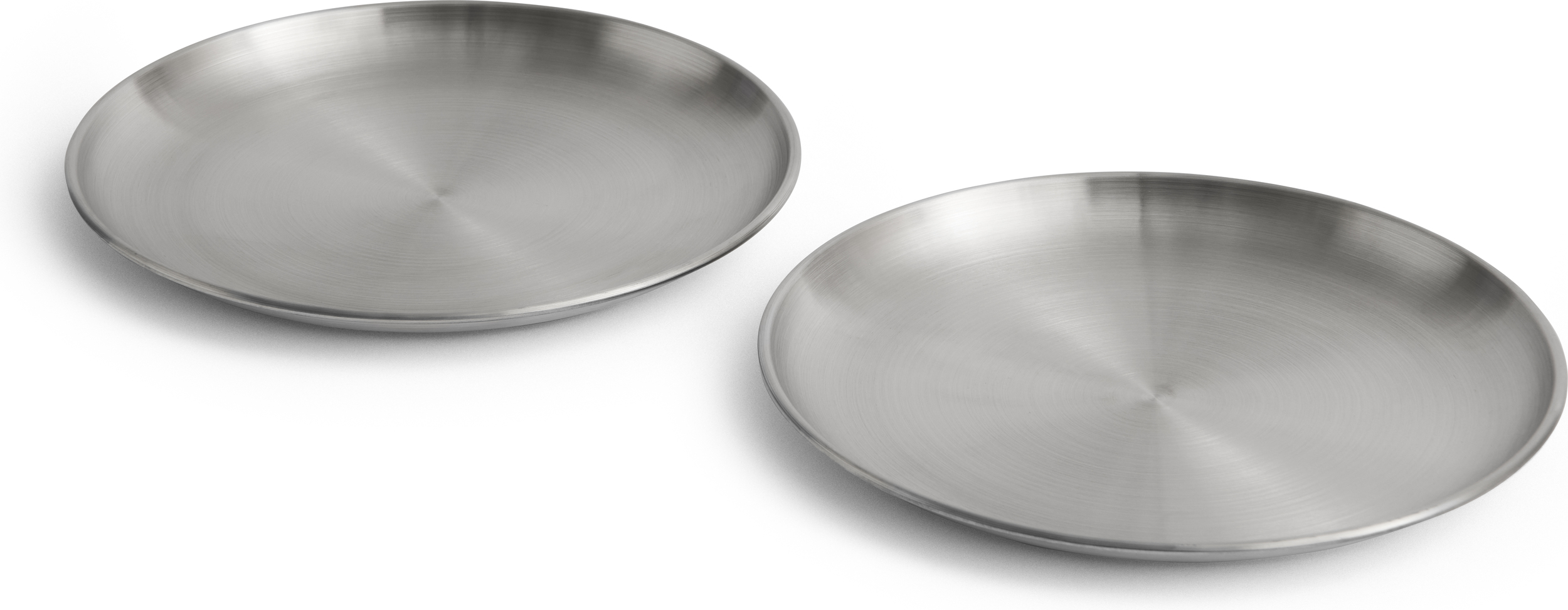 Outdoor Market Stahlteller L 26 cm, 2 St.