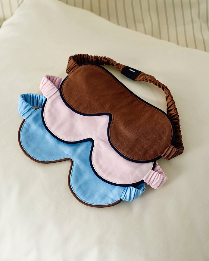 Outline Μάσκα Ύπνου, σοκολατί