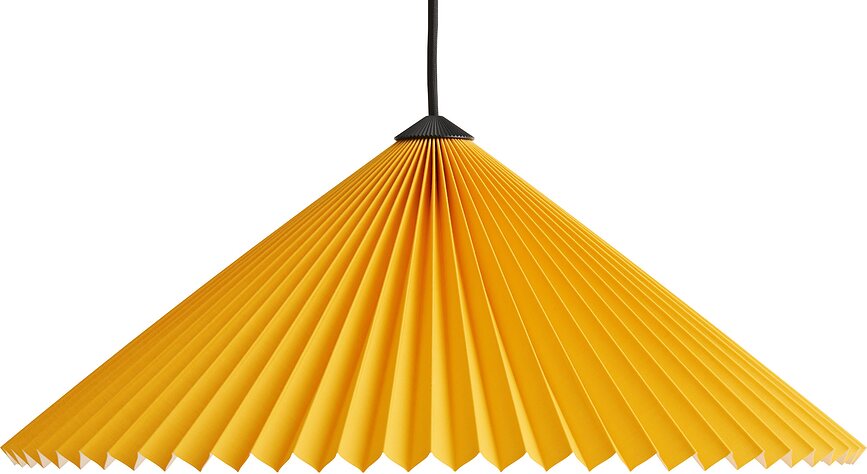Pakabinamas šviestuvas Matin geltonos spalvos 50 cm