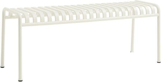 Palissade Gartenbank 120 cm, weiß