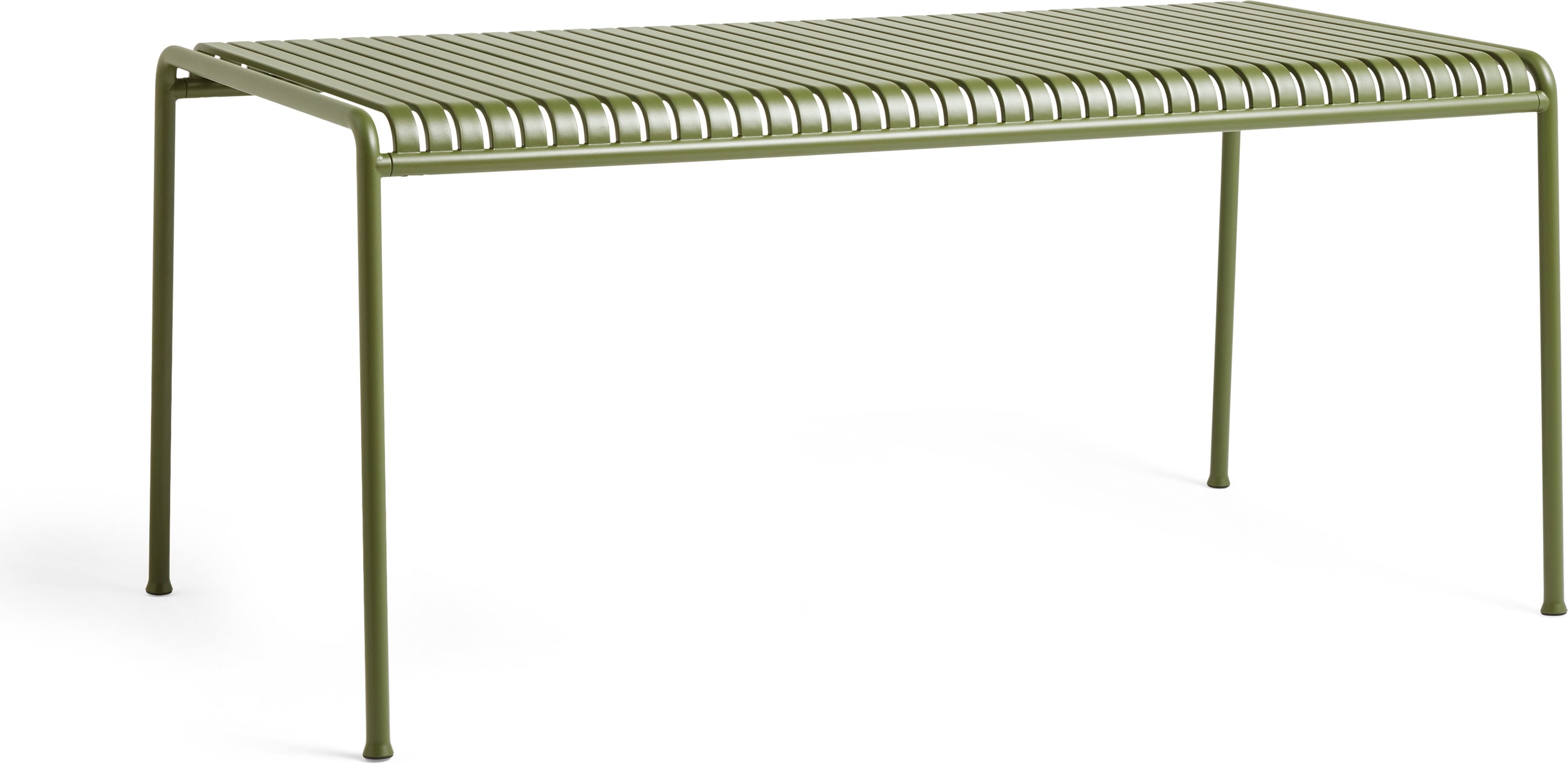 Palissade Gartentisch 170 x 90 cm, oliv