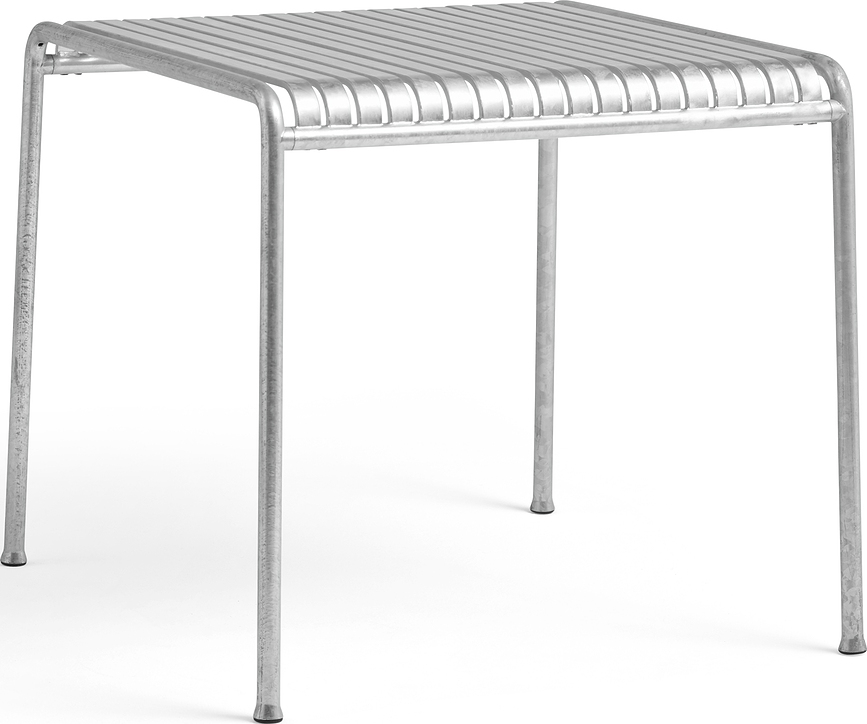 Palissade Gartentisch 82,5 x 90 cm, feuerverzinkter Stahl