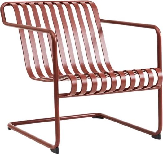 Palissade Lounge Garten Sessel rot