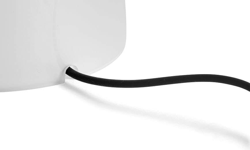 Pao Lampe de Table, blanche, en verre