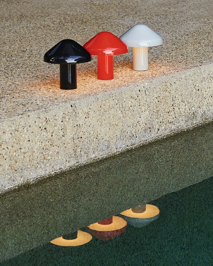 Pao Lampe sans fil, rouge