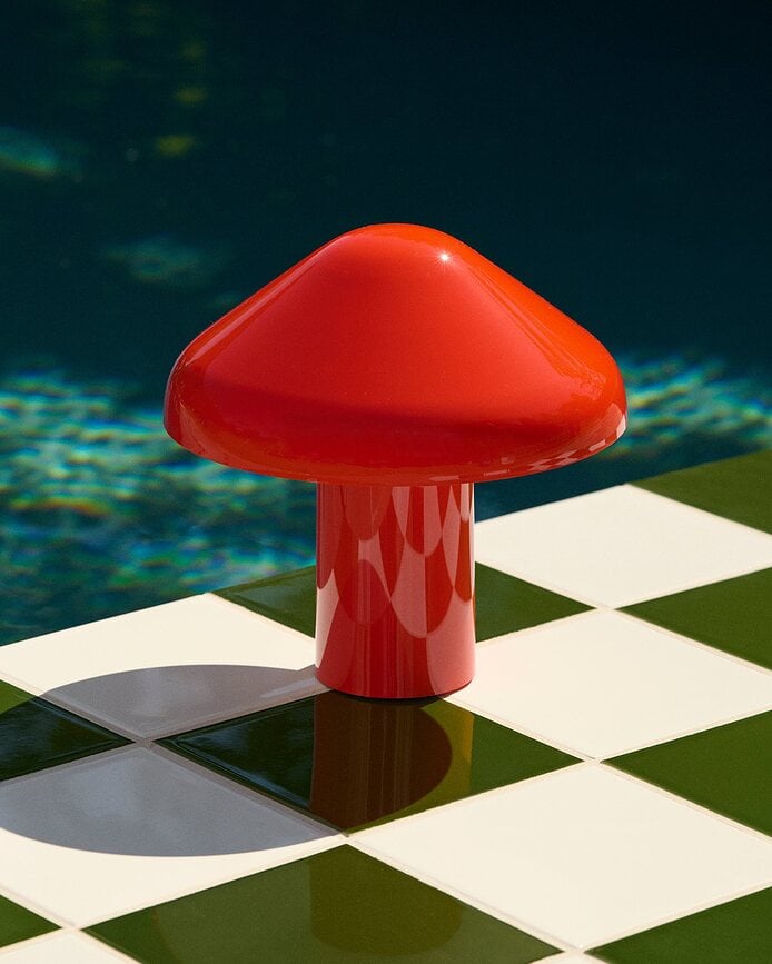 Pao Lampe sans fil, rouge