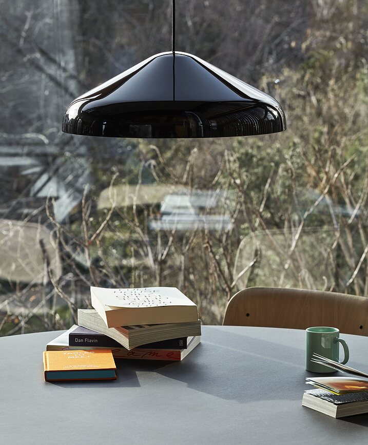 Pao Viseča svetilka, 47 cm, kremna