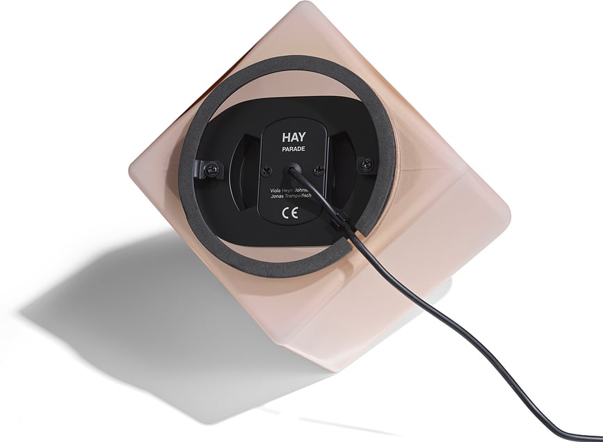 Parade Lampa stolna 16 cm ružičasta