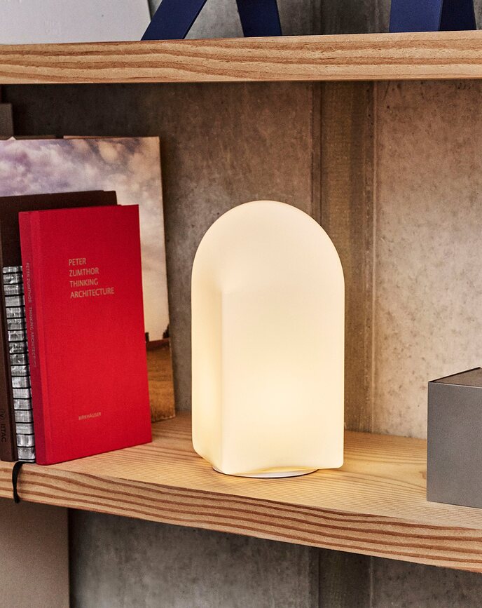 Parade Lampe de Table sans fil, 24 cm, crème