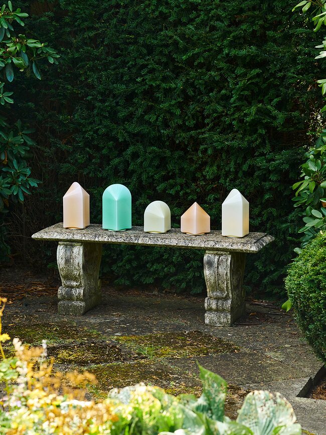 Parade Lampe de Table sans fil, 24 cm, crème