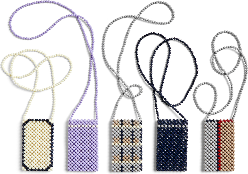 Perla Coque pour Téléphone, blanc laiteux