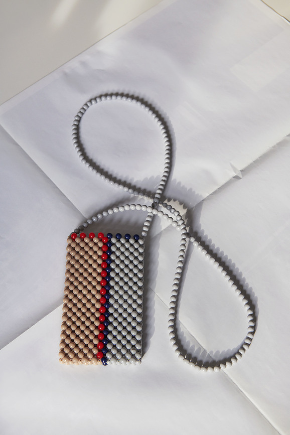 Perla Etui za telefon, mlečno belo