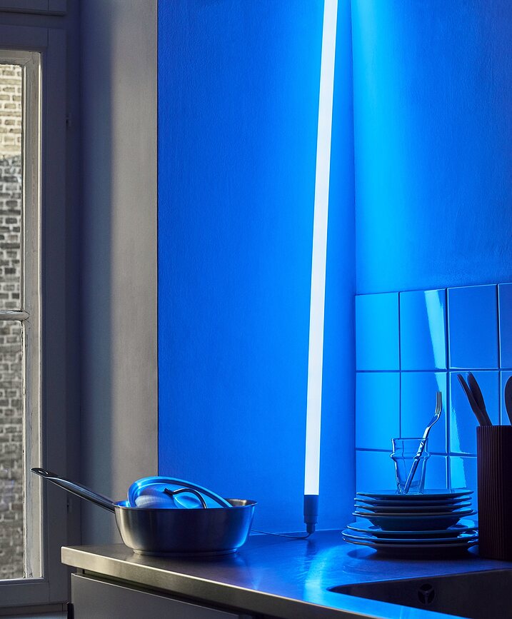 Φωτιστικό LED τύπου νέον, 150 cm, κίτρινο