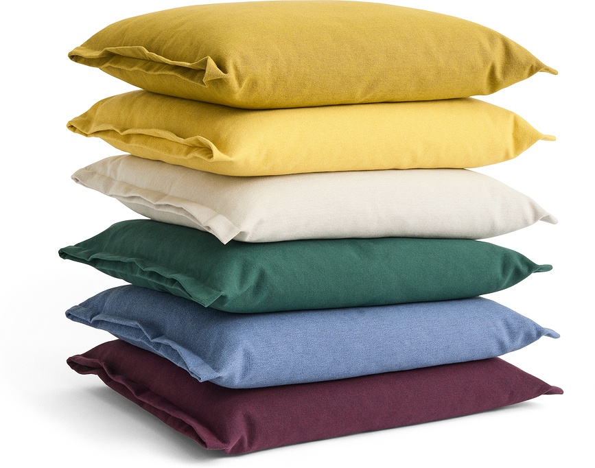 Plica Story Coussin Décoratif 55 x 60 cm, bordeaux