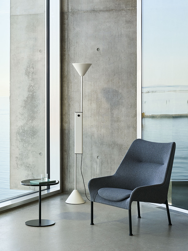 Podna lampa s podešavanjem visine Twist 200 cm, bež