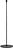 Podstawa do lampy podłogowej Common 130 cm czarna z lastryko
