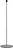 Podstawa do lampy podłogowej Common 130 cm szara z lastryko