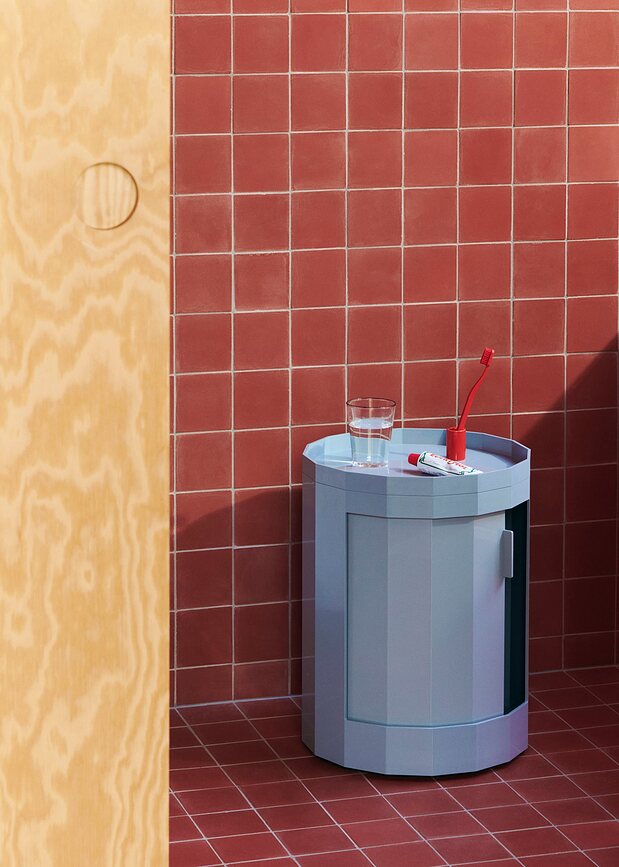 Portacepillos Hay, azul