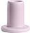 Portavelas de Cerámica Tube S, rosa palo, para vela clásica