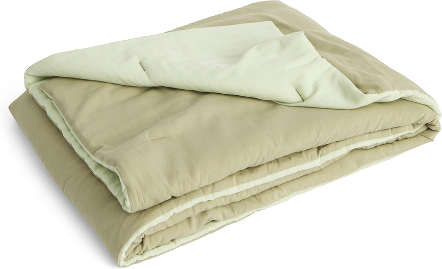 Quilt Couette vert menthe