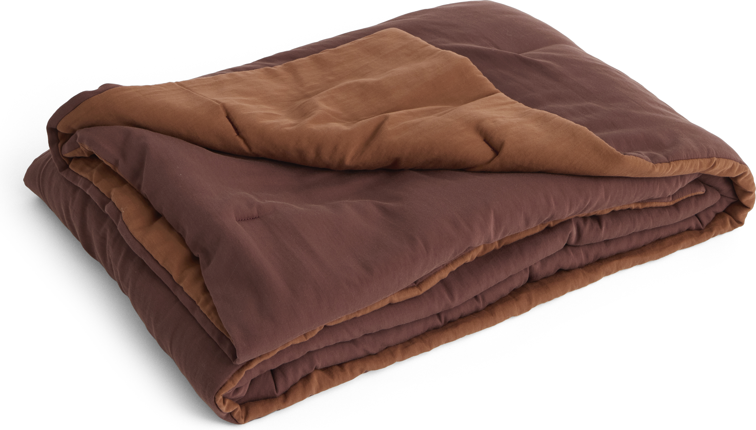 Quilt Steppdecke braun