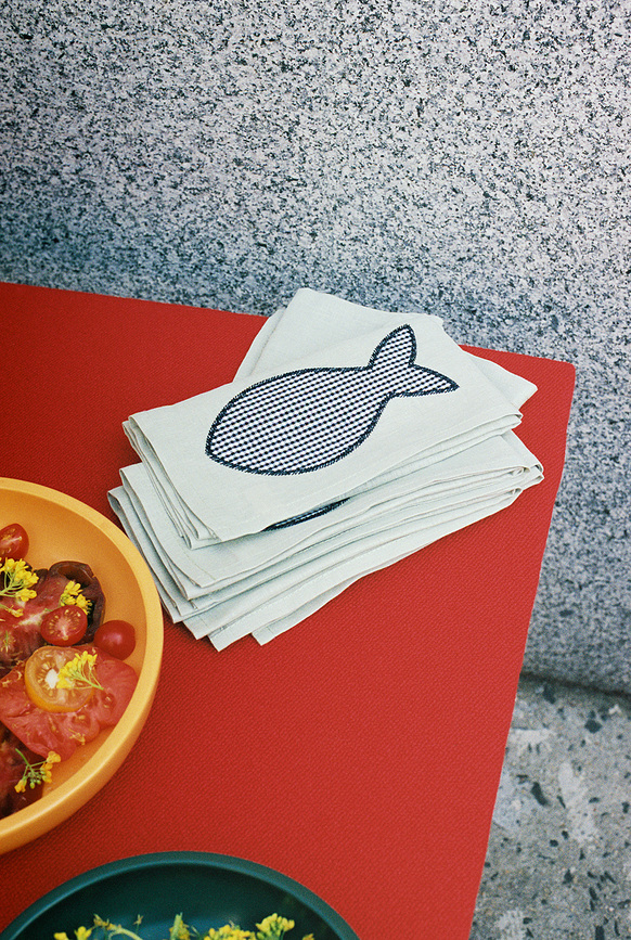 Ram Πετσέτες Τραπεζιού, ανοιχτοπράσινες, 4 τμχ