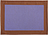 Ram Tellerunterlage braun-violett