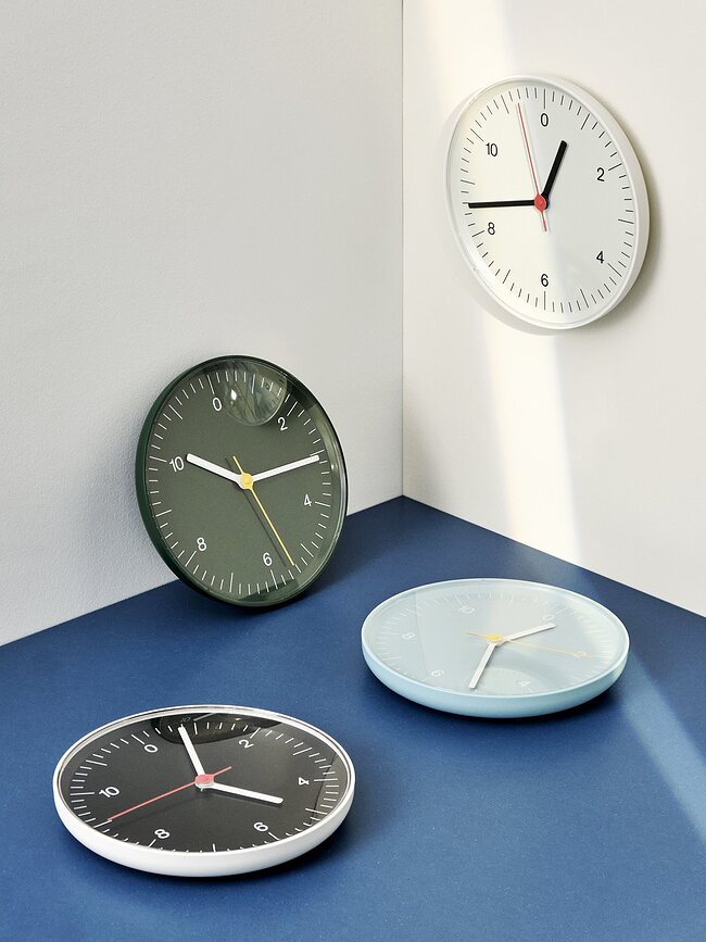Reloj de pared Hay, azul