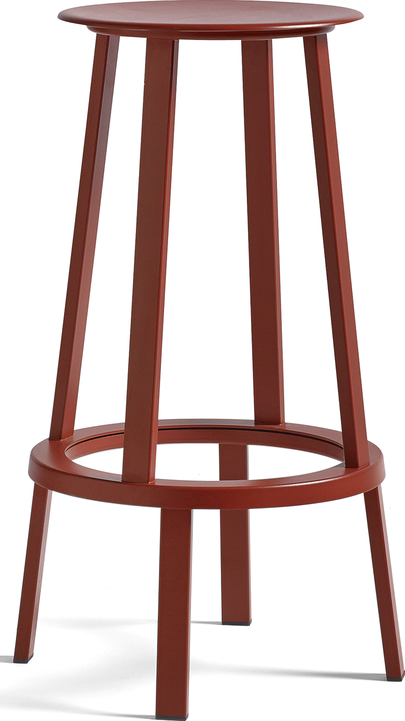 Revolver Barhocker 76 cm rot
