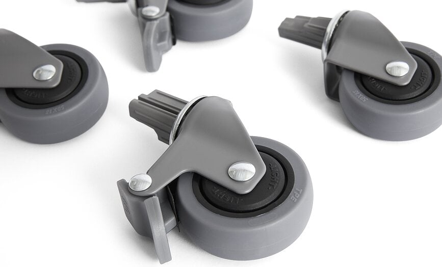 Ruedas para caja de almacenamiento Hay Colour Crate L, 4 unidades