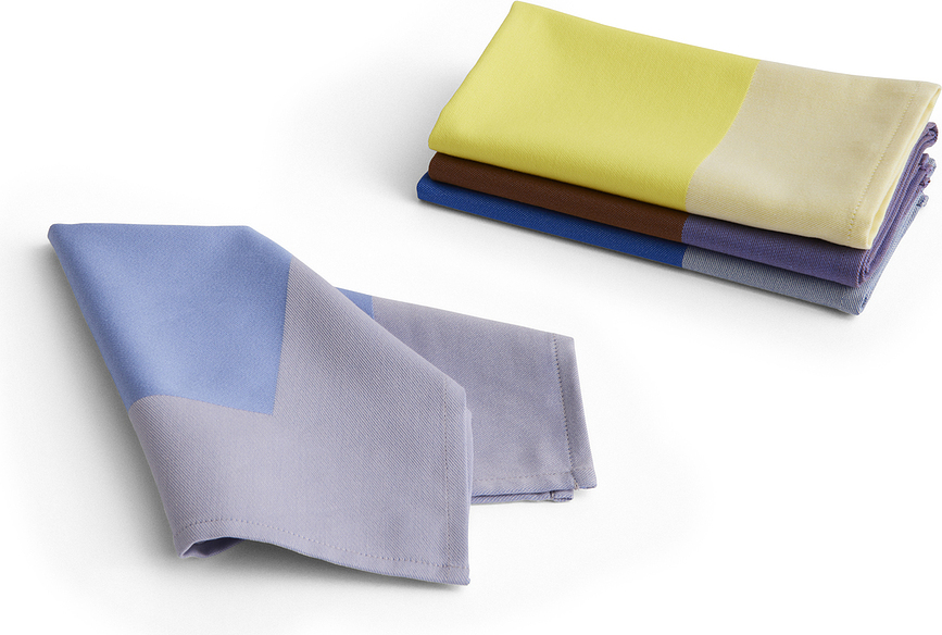 Servilleta Ram, azul y gris