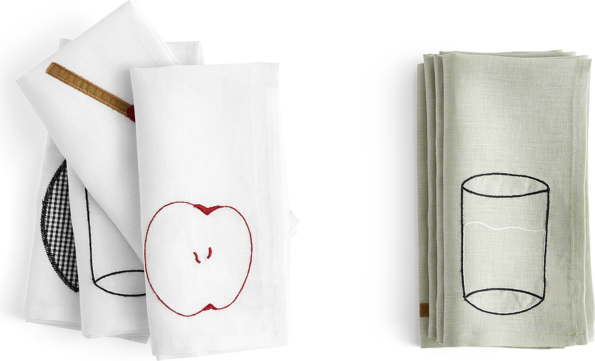 Servilletas Ram, verde claro, 4 unidades