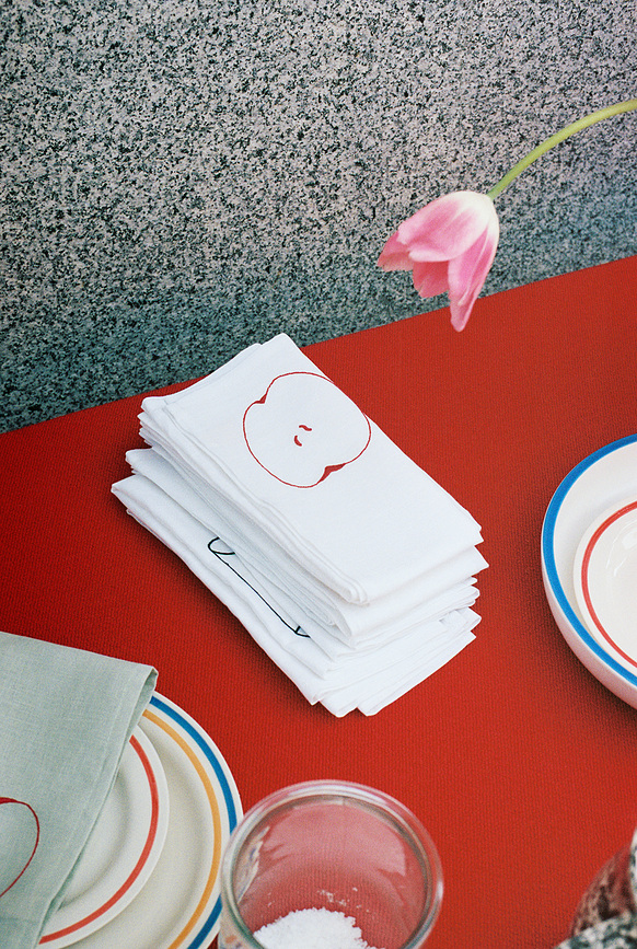 Servilletas Ram, verde claro, 4 unidades