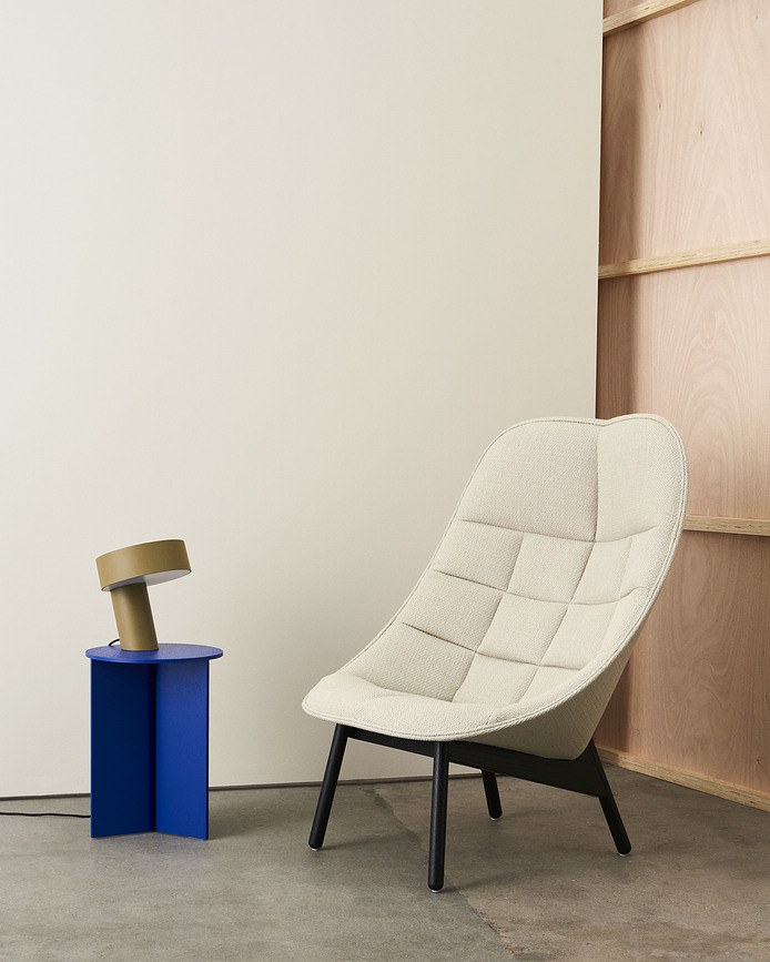 Slant Lampe de Table, noire