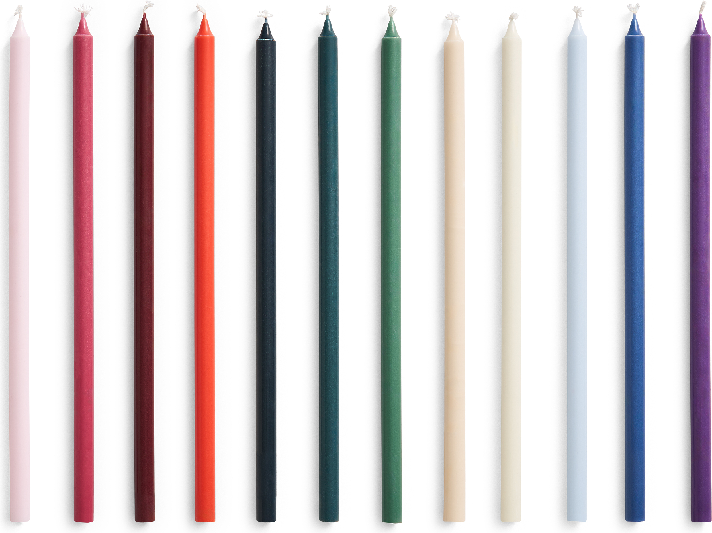 Slim Kerzen bunt, 12 St.