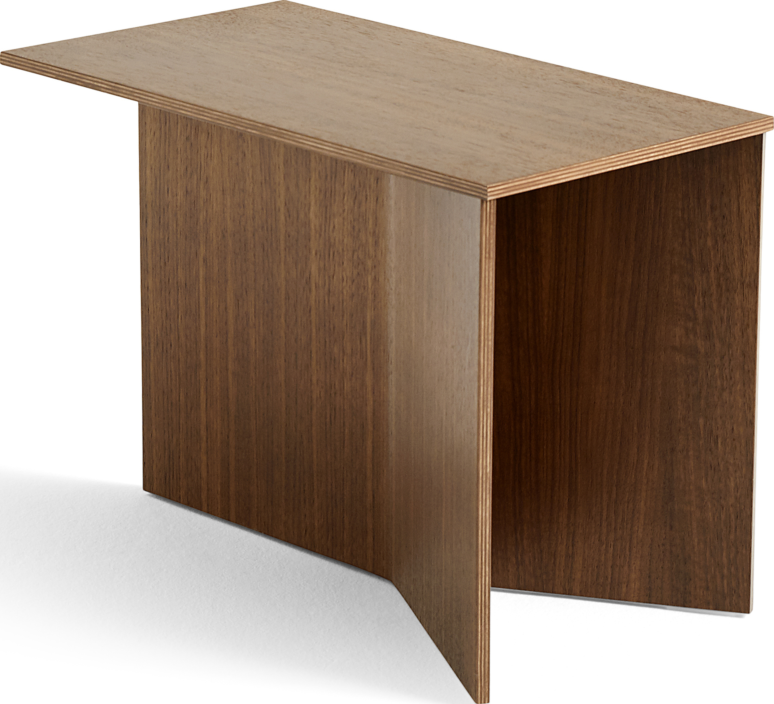 Slit Kaffeetisch Nussholz aus Holz