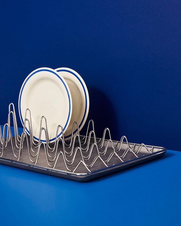 Sobremesa Assiettes à dessert 18,5 cm, blanches et rouges, Lot de 2